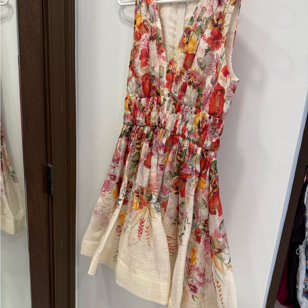 Zimmermann Multicolor Floral Dress
